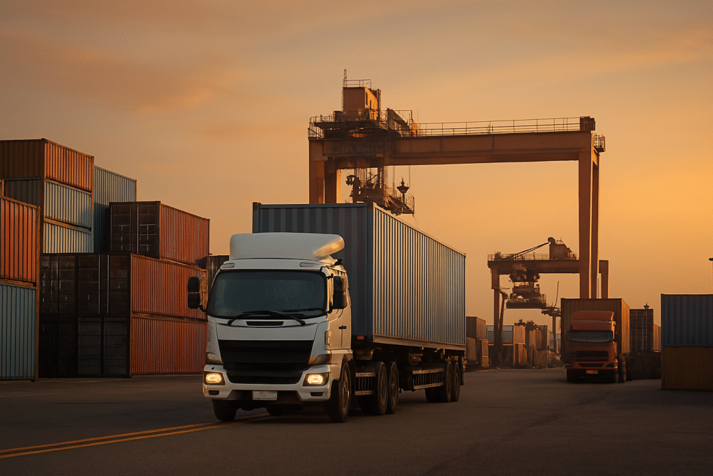 A scenic highway wit